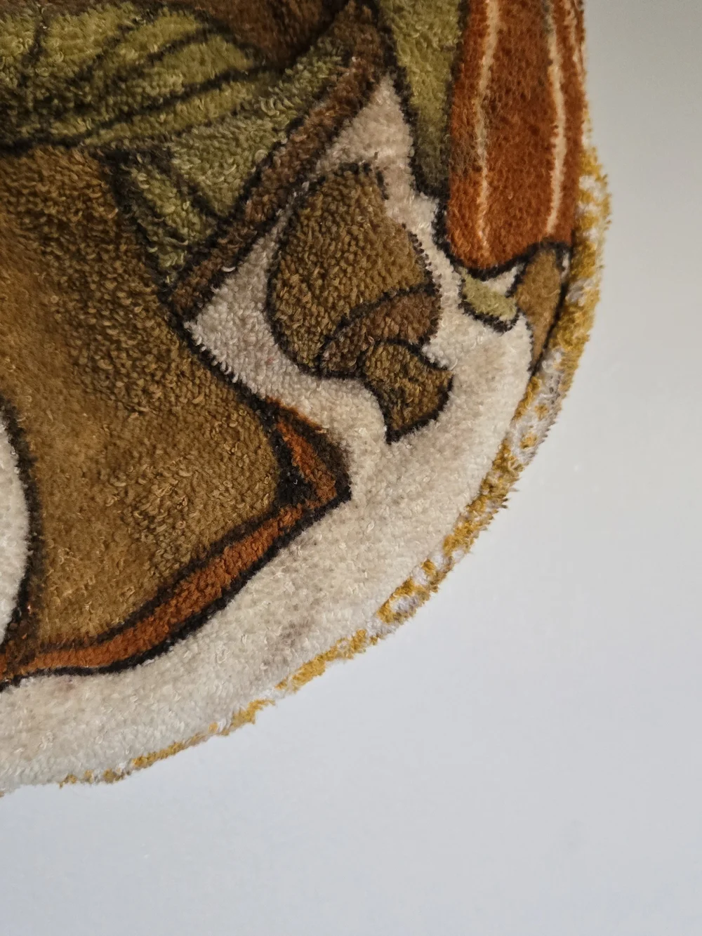 Handmade stylish brown